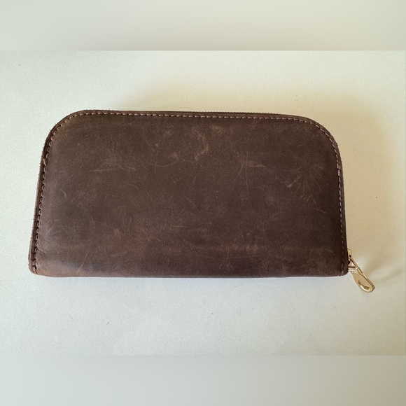 Parker Clay long zippy wallet Zahra Accordion Ethiopia - Picture 2 of 14